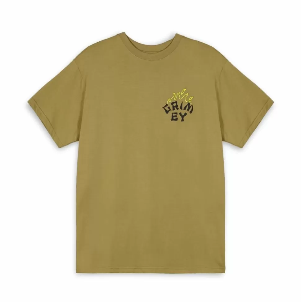 Organic*Grimey Camiseta The Lucky Dragon - Millitary Green - Ss24