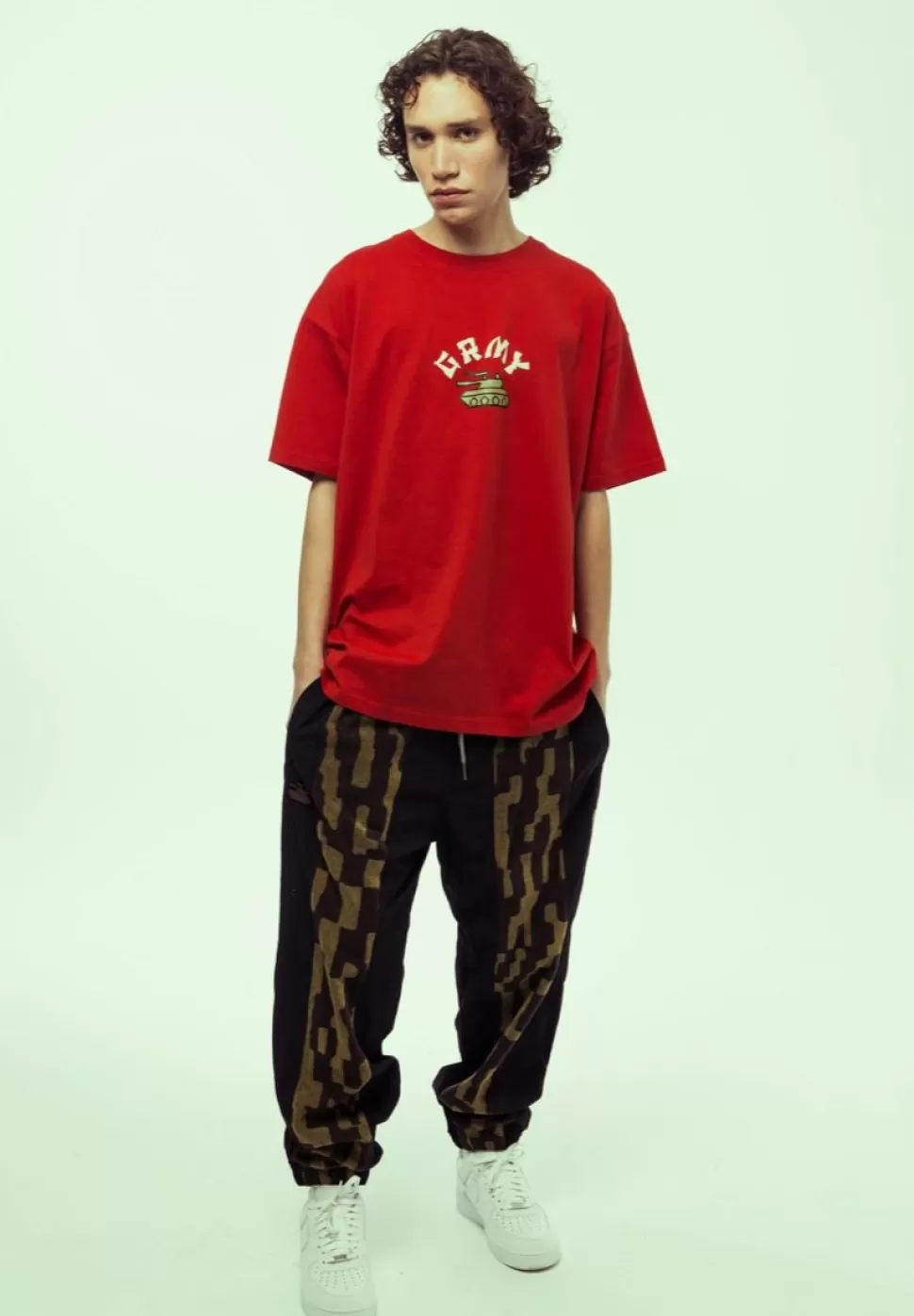 Organic*Grimey Camiseta The Move On Over (Lucky Dragon) - Red - Ss24