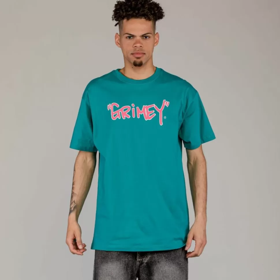 Organic*Grimey Camiseta The Tag Regular - Green - Summer 23
