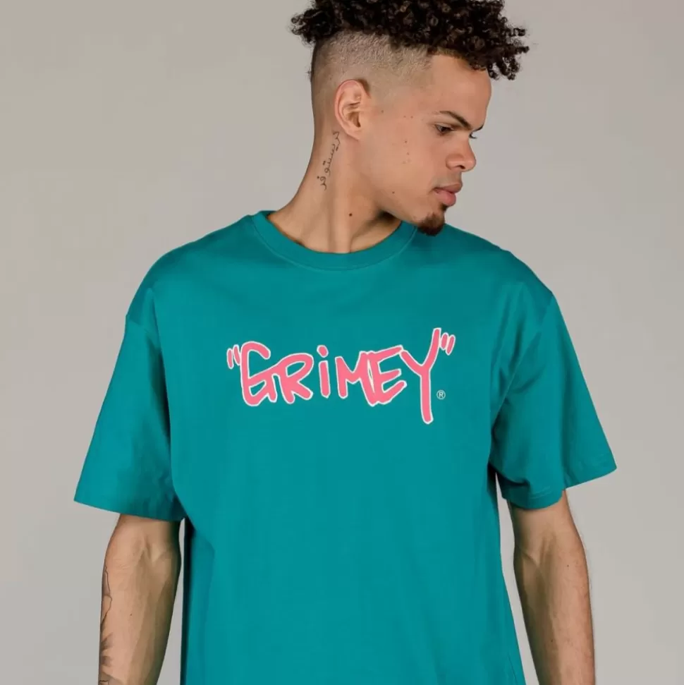 Organic*Grimey Camiseta The Tag Regular - Green - Summer 23