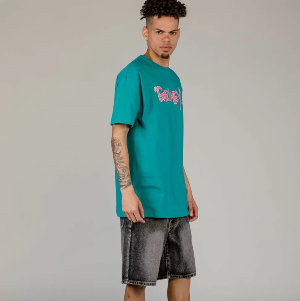 Organic*Grimey Camiseta The Tag Regular - Green - Summer 23