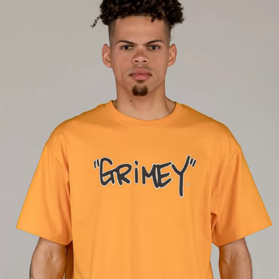 Organic*Grimey Camiseta The Tag Regular - Orange - Summer 23