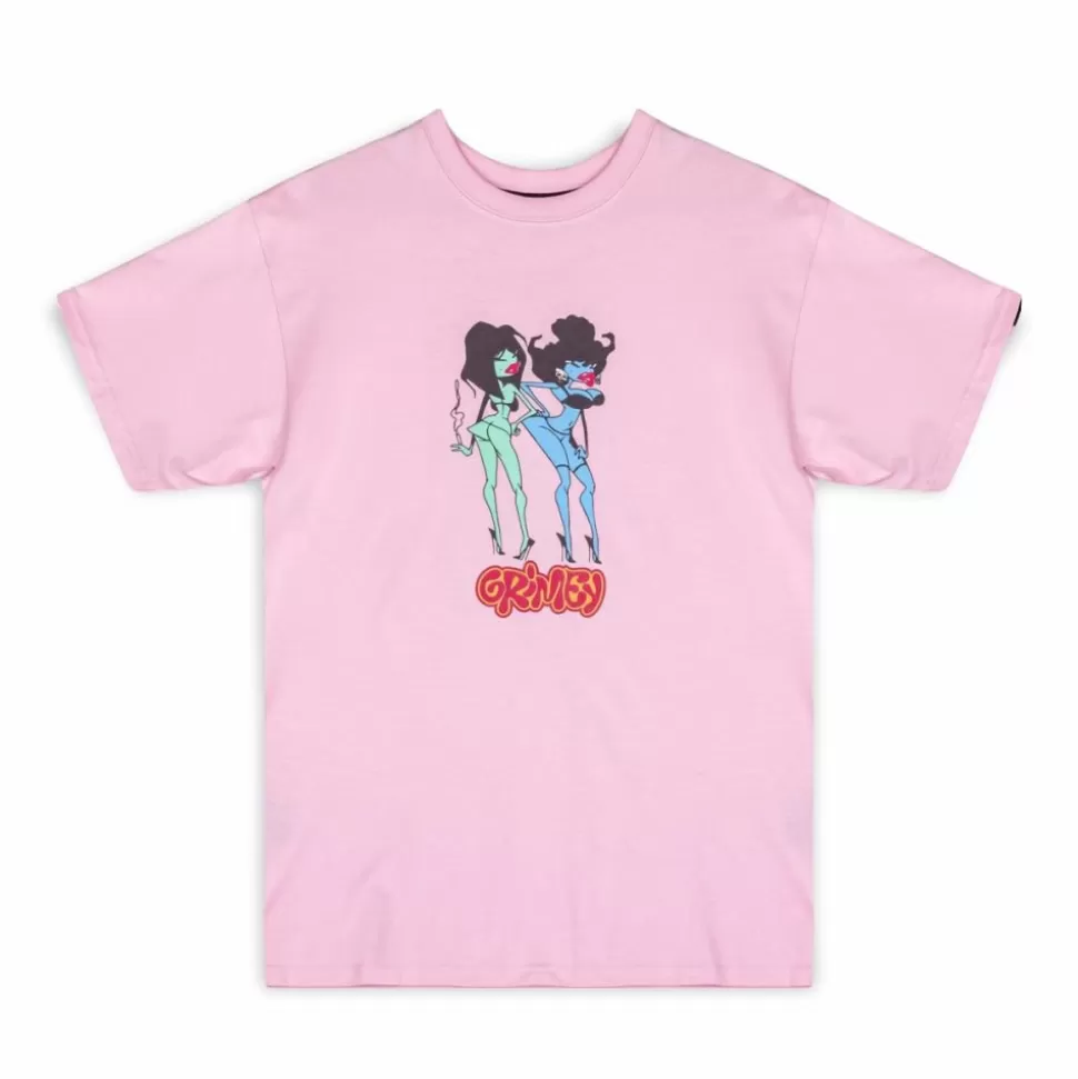 Tees*Grimey Camiseta The Troubleshooter - Pink - Winter 22