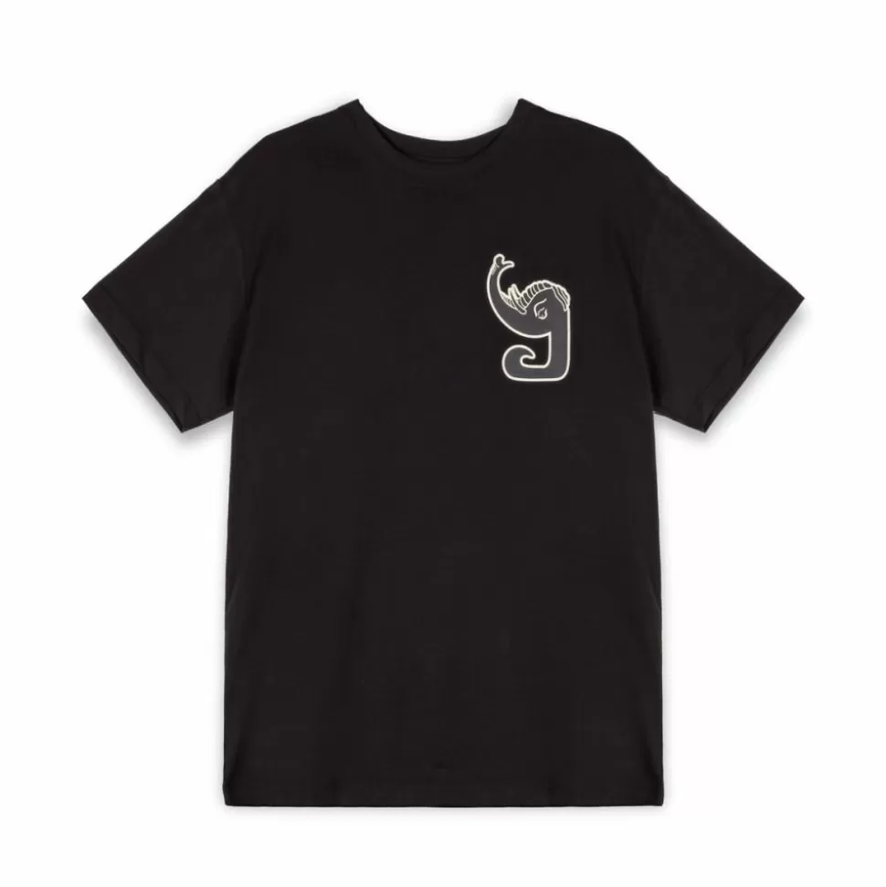 Organic*Grimey Camiseta Tusker Temple Regular - Black - Fw23