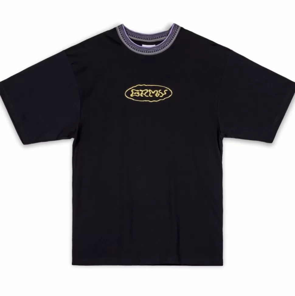 Tees*Grimey Camiseta Ufollow Oversized - Black - Spring 23