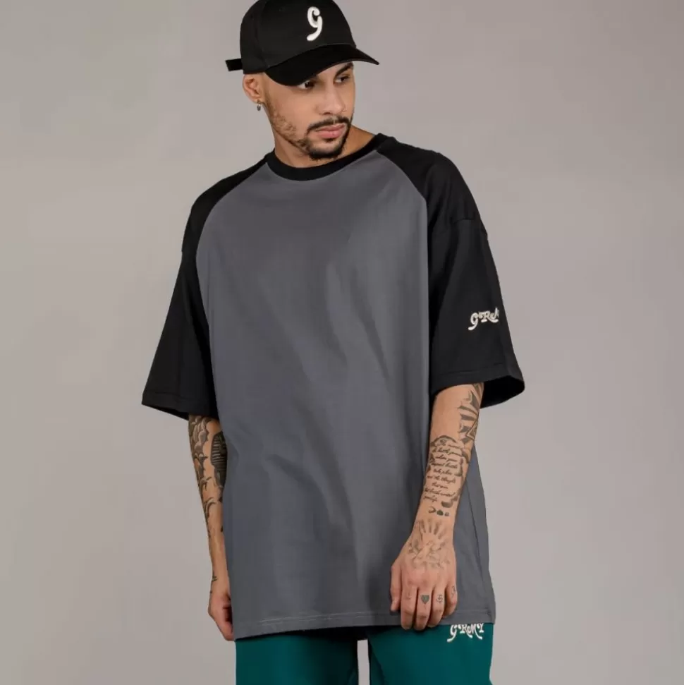 Tees*Grimey Camiseta "Westbound" Oversize - Dark Grey - Fall 22