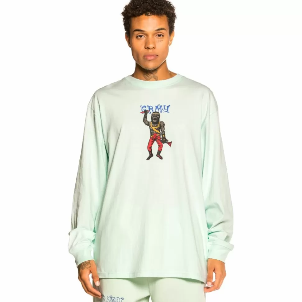 Tees*Grimey Camiseta Manga Larga "Jazz Thing" - Light Blue - Fall 21