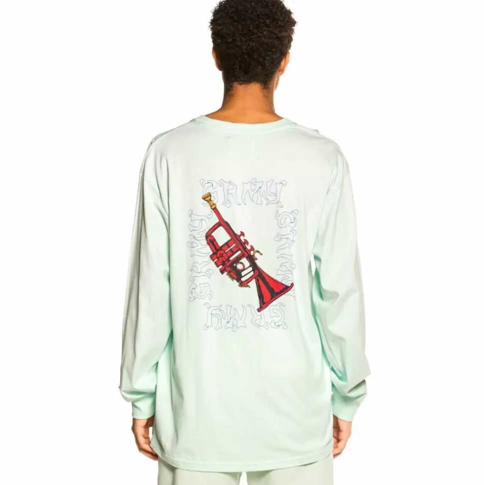 Tees*Grimey Camiseta Manga Larga "Jazz Thing" - Light Blue - Fall 21