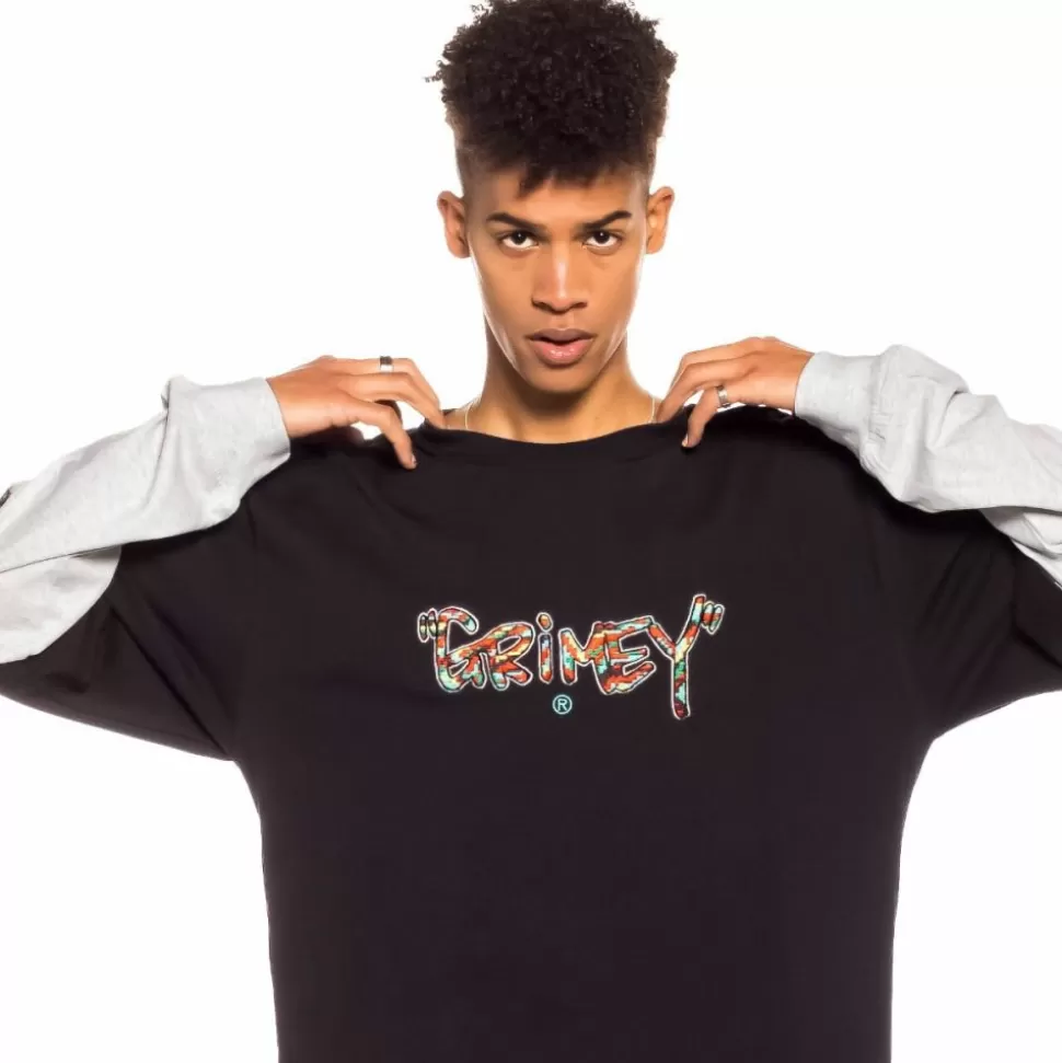 Tees*Grimey Camiseta Manga Larga Nine Winds Ls - Black - Spring 22