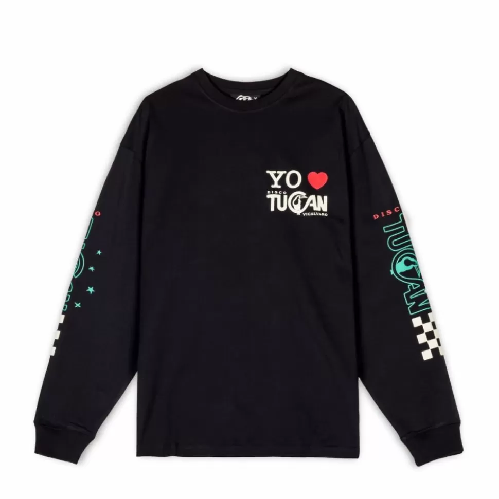 Tees*Grimey Camiseta Manga Larga "Pasion Gamberra (Gp X Grmy)" - Black - Fall 22