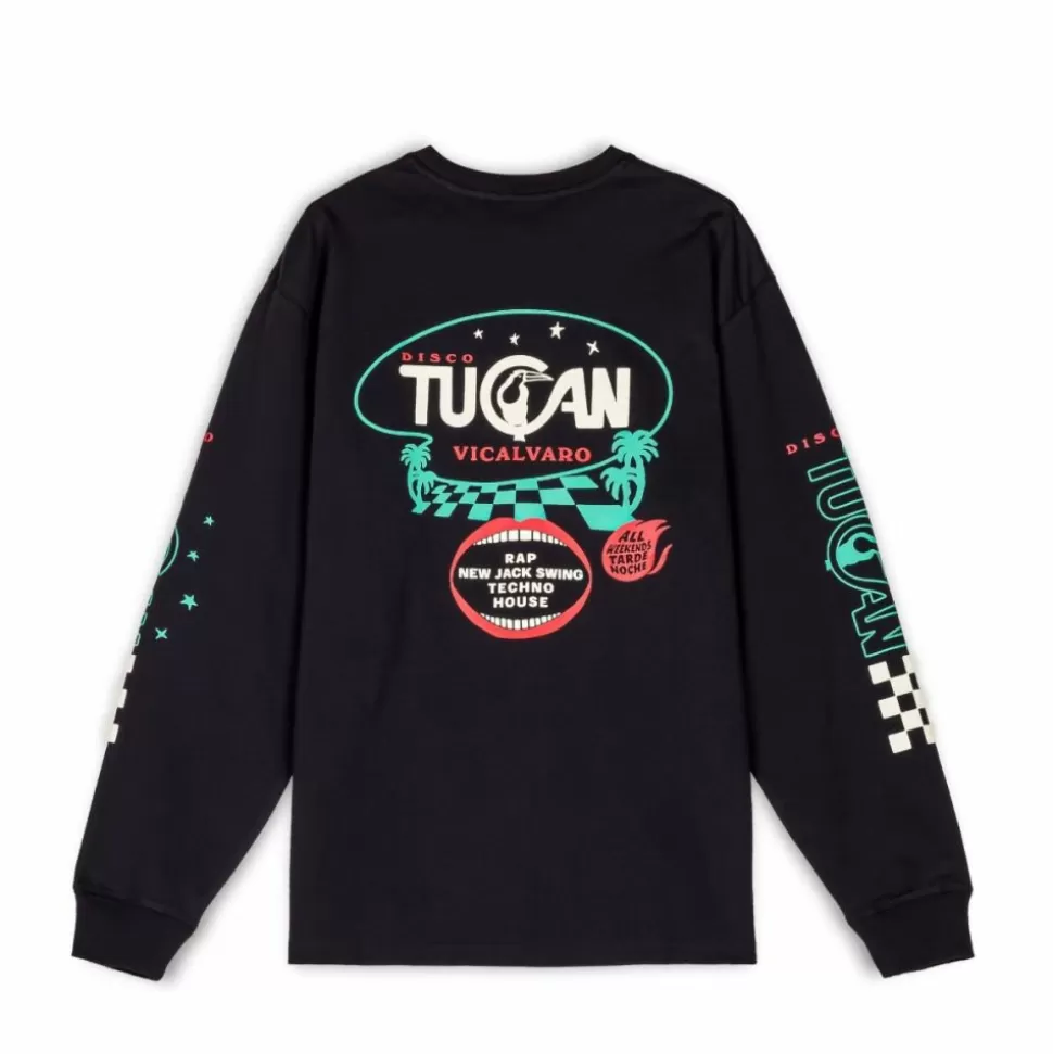 Tees*Grimey Camiseta Manga Larga "Pasion Gamberra (Gp X Grmy)" - Black - Fall 22