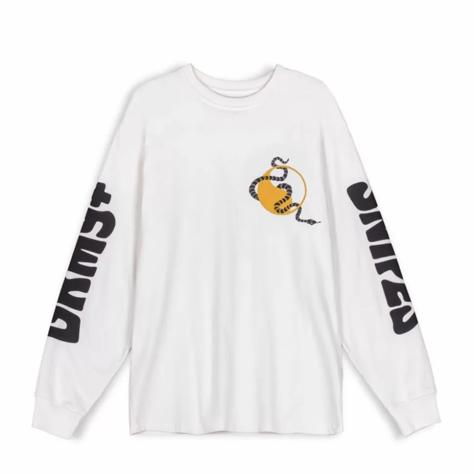 Tees*Grimey Camiseta Manga Larga "Snipes X True Roots" - White - Fall 22