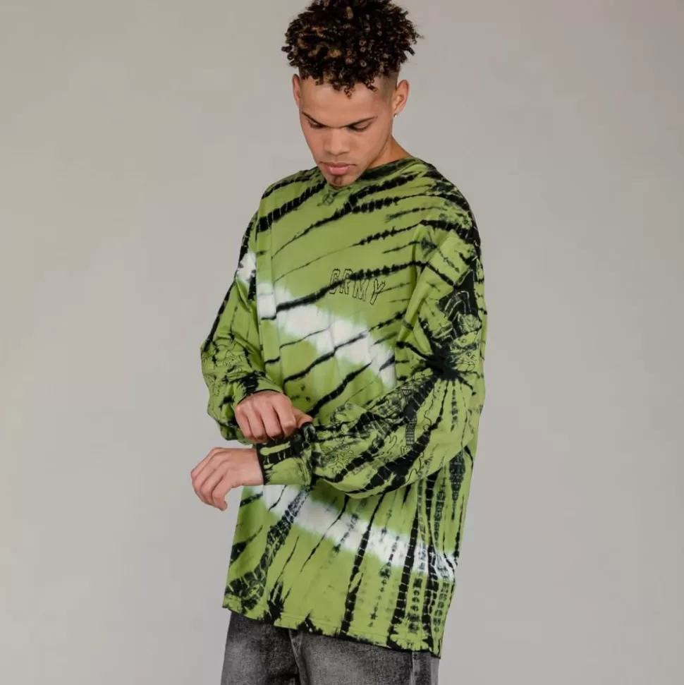 Tees*Grimey Camiseta Manga Larga The Toughest - Tie And Dye - Spring 23