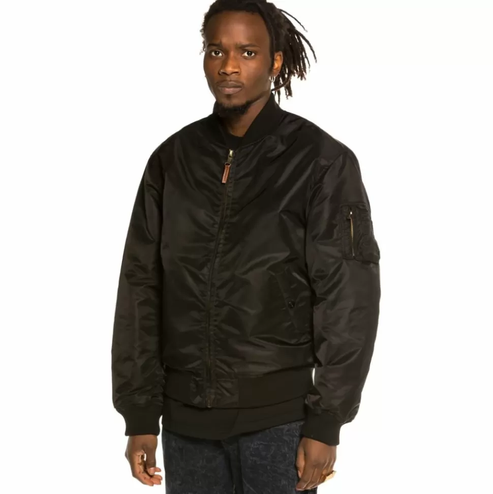 Coats*Grimey Chaqueta Bomber Reversible "Liveution" - Black - Spring 21