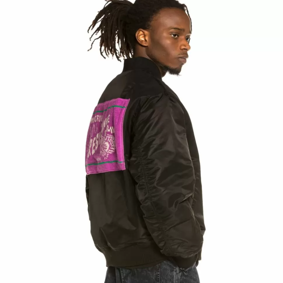 Coats*Grimey Chaqueta Bomber Reversible "Liveution" - Black - Spring 21