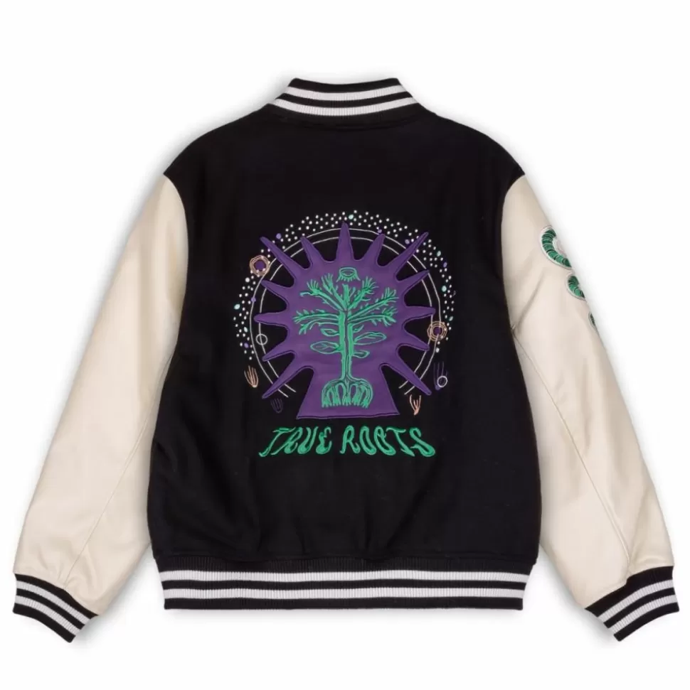 Jackets*Grimey Chaqueta De Baseball "Snipes X True Roots" - Black - Fall 22