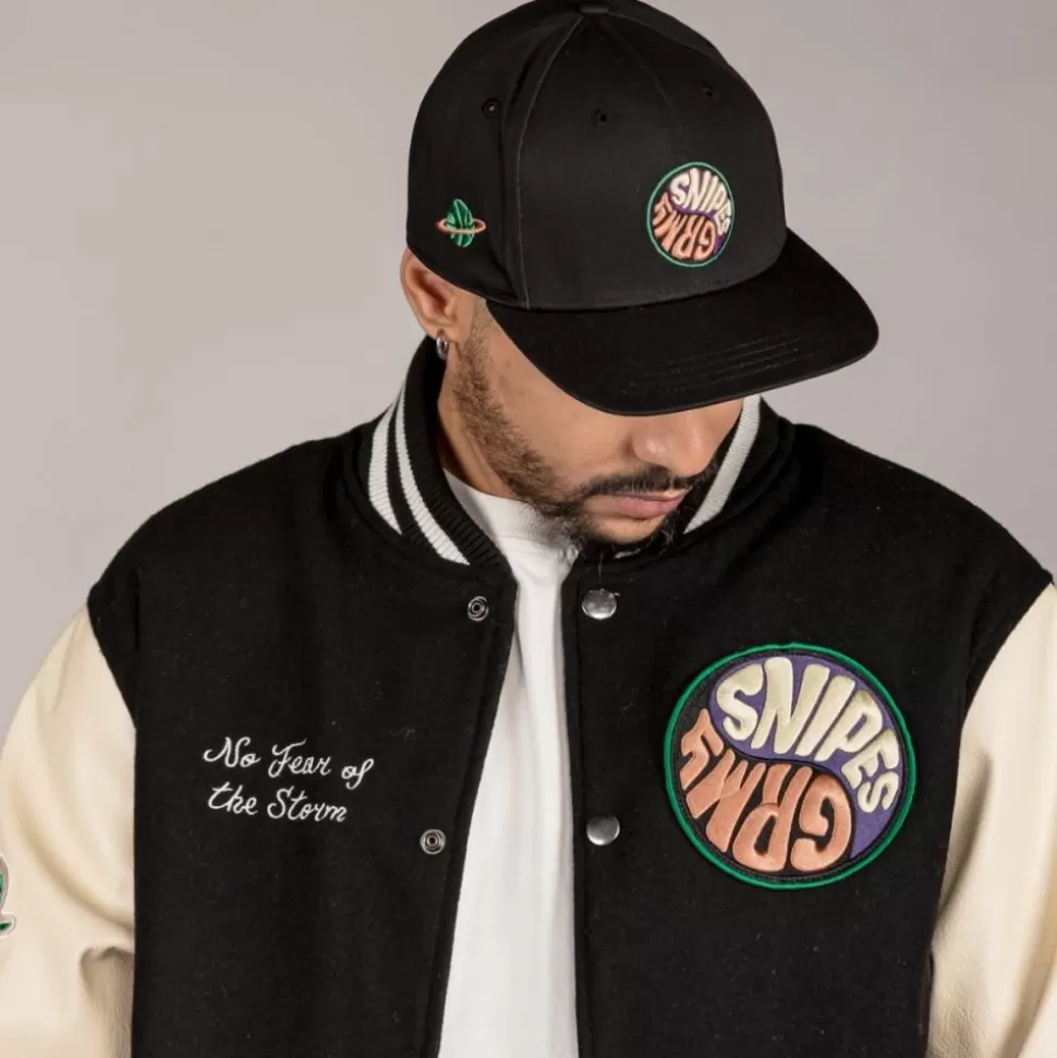 Jackets*Grimey Chaqueta De Baseball "Snipes X True Roots" - Black - Fall 22
