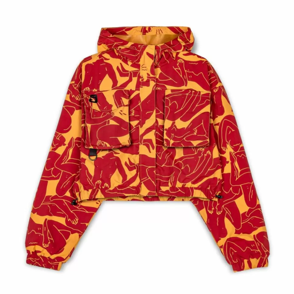 Recycled*Grimey Chaqueta De Chica "Lust Mantra" Tj - Brown - Fall 22