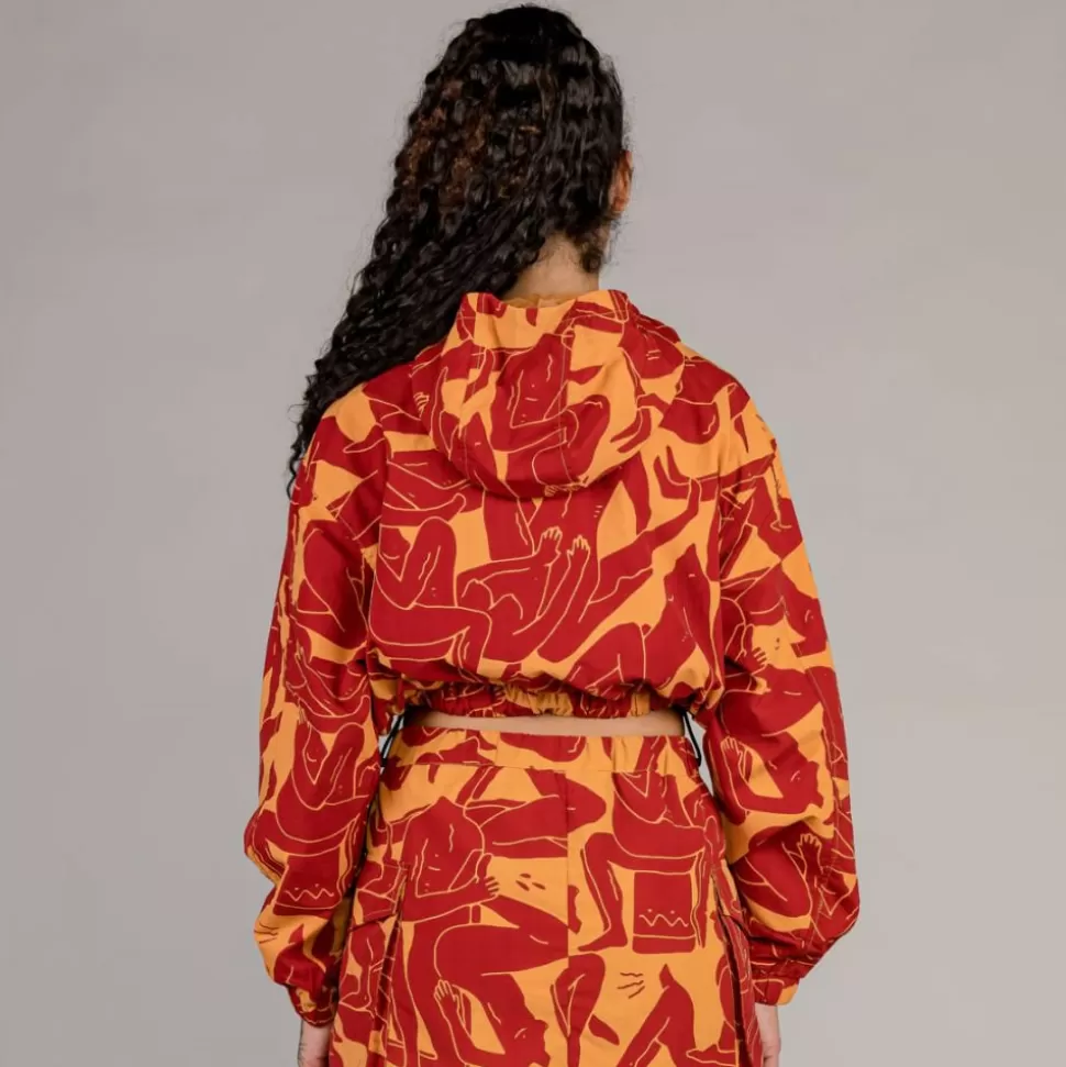 Recycled*Grimey Chaqueta De Chica "Lust Mantra" Tj - Brown - Fall 22