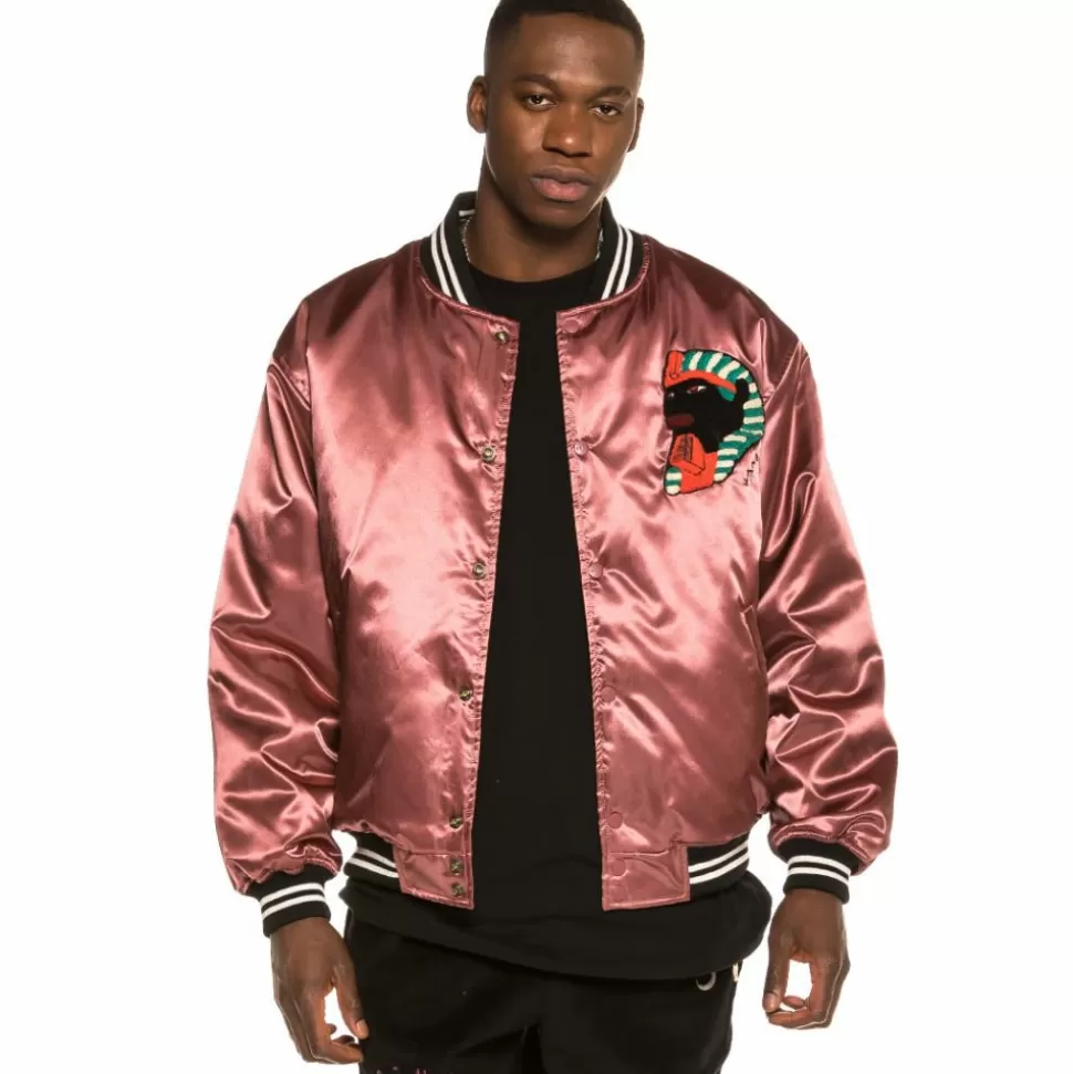Coats*Grimey Chaqueta Call Of Yore Reversible Satin Jacket Fw20 Black