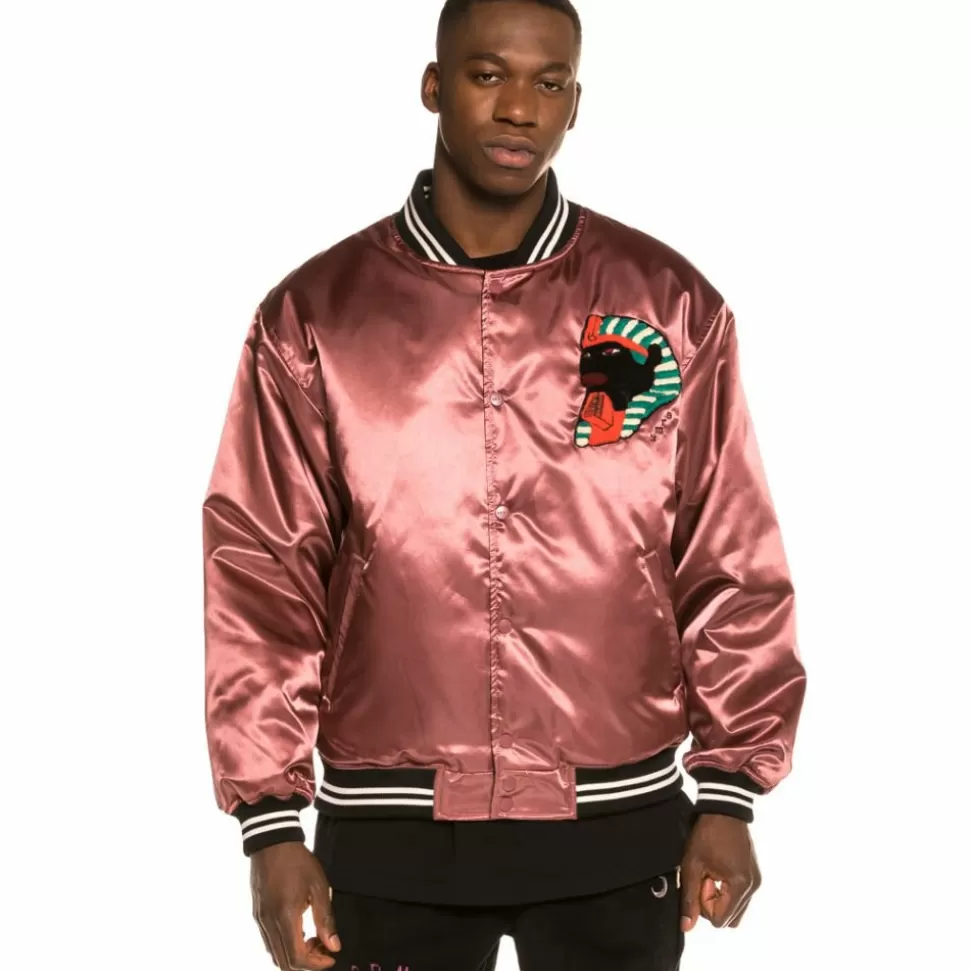Coats*Grimey Chaqueta Call Of Yore Reversible Satin Jacket Fw20 Black