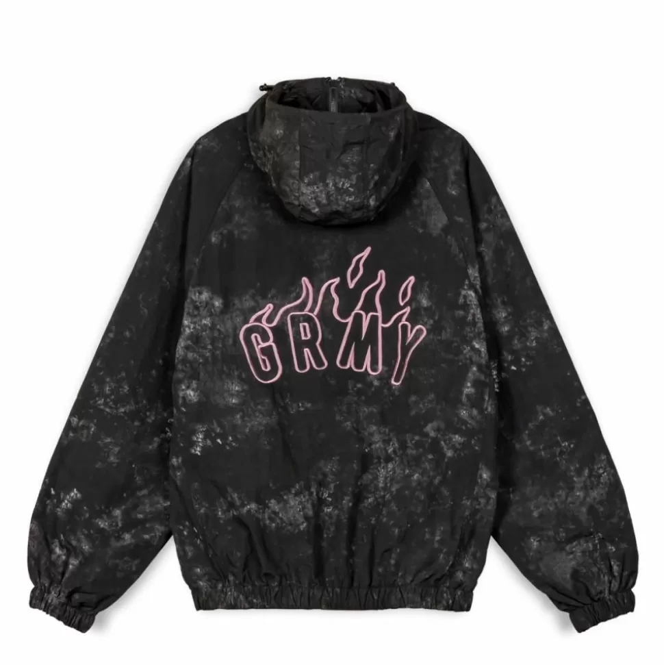 Jackets*Grimey Chaqueta Melted Stone Tie And Dye Vintage - Black - Fw23