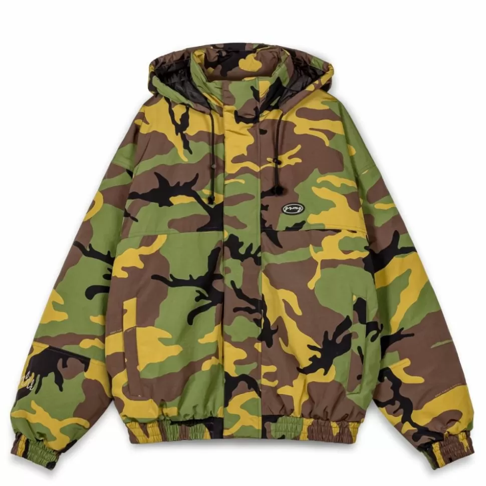 Jackets*Grimey Chaqueta The Strait Talk All Over Print Camo Pullover - Camo - Fw23