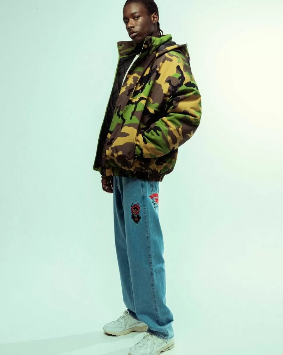 Jackets*Grimey Chaqueta The Strait Talk All Over Print Camo Pullover - Camo - Fw23