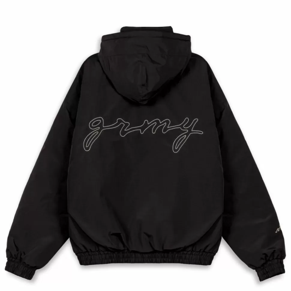 Jackets*Grimey Chaqueta The Strait Talk Pullover - Black - Fw23