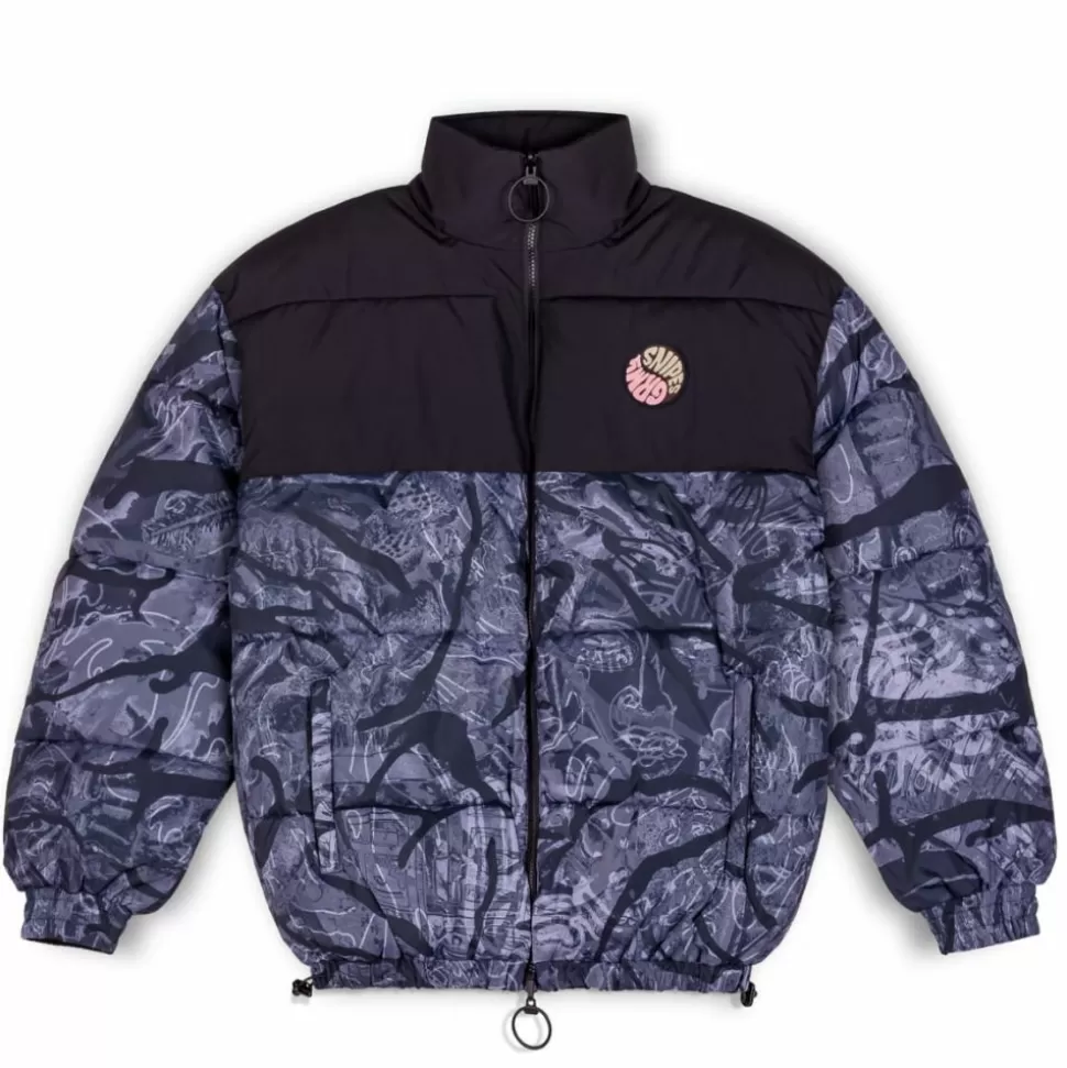 Coats*Grimey Chaqueta Puffy "Snipes X True Roots" - Black - Fall 22