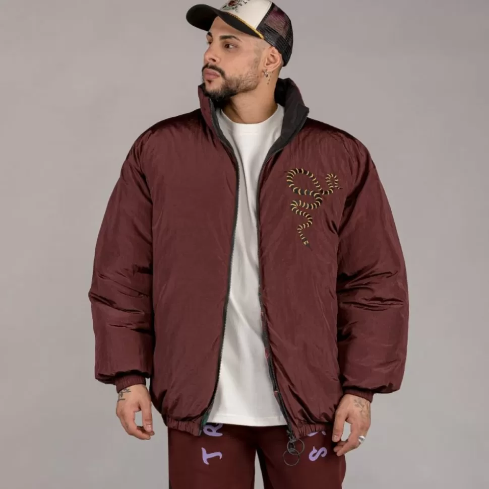 Coats*Grimey Chaqueta Puffy "Snipes X True Roots" - Brown - Fall 22
