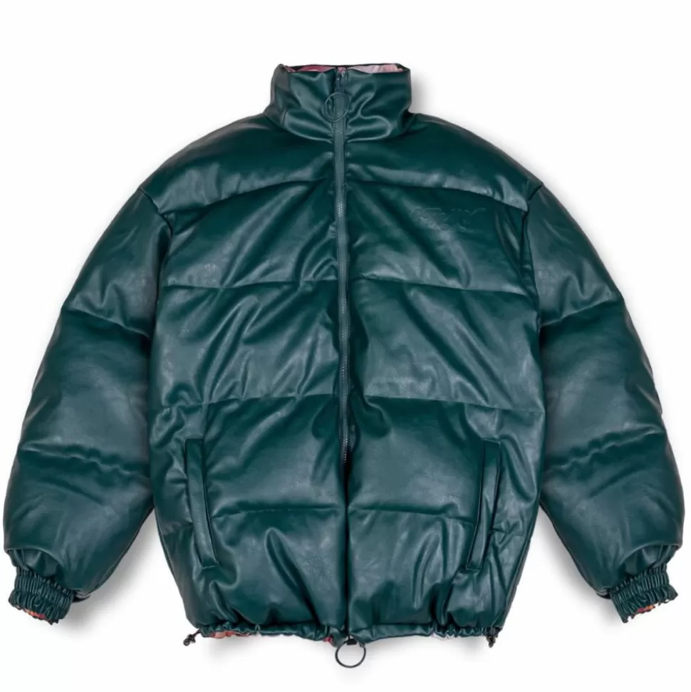 Jackets*Grimey Chaqueta Puffy Reversible "West Bound" - Green - Fall 22