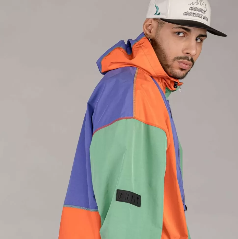 Jackets*Grimey Chubasquero Snow Fox - Multicolor - Winter 22