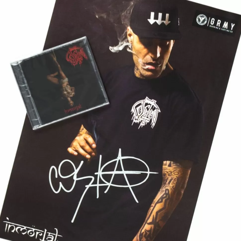 Music*Grimey Costa - Cd Inmortal + Poster Regalo