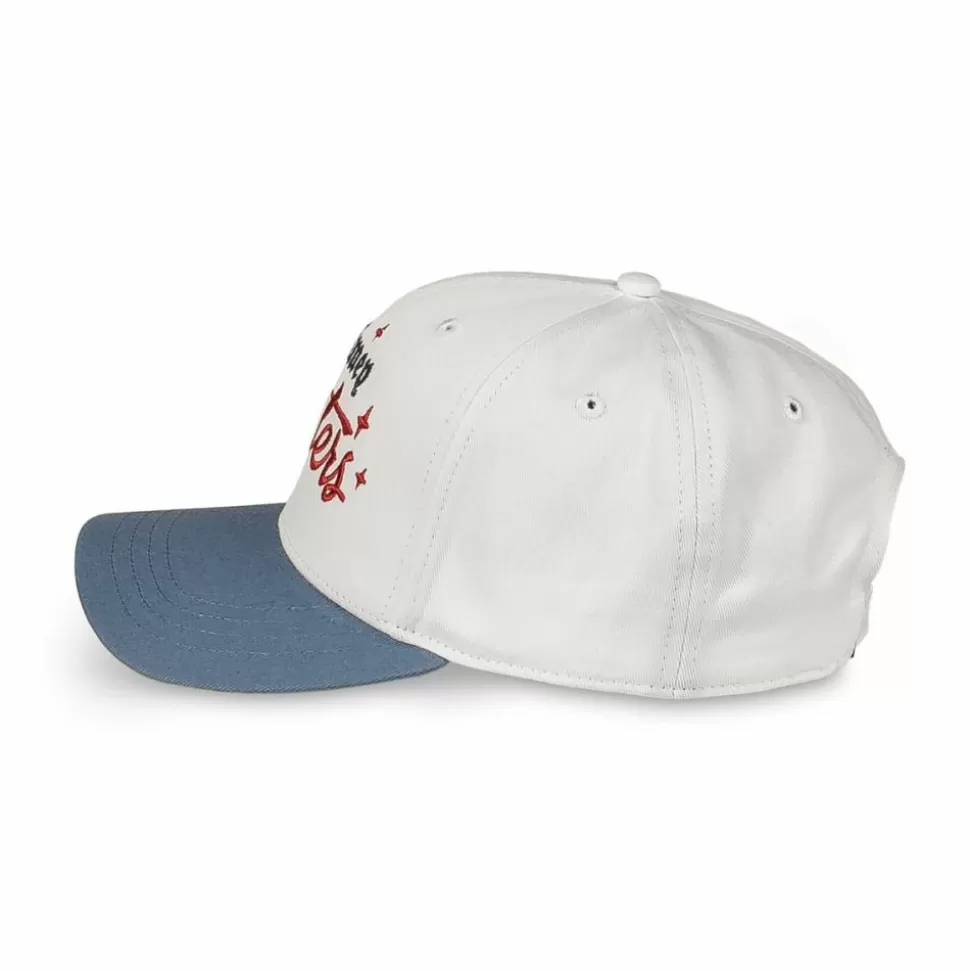 Head Wear*Grimey Gorra Causing Panic Los Nite Owls Curved Visor - White - Ss24