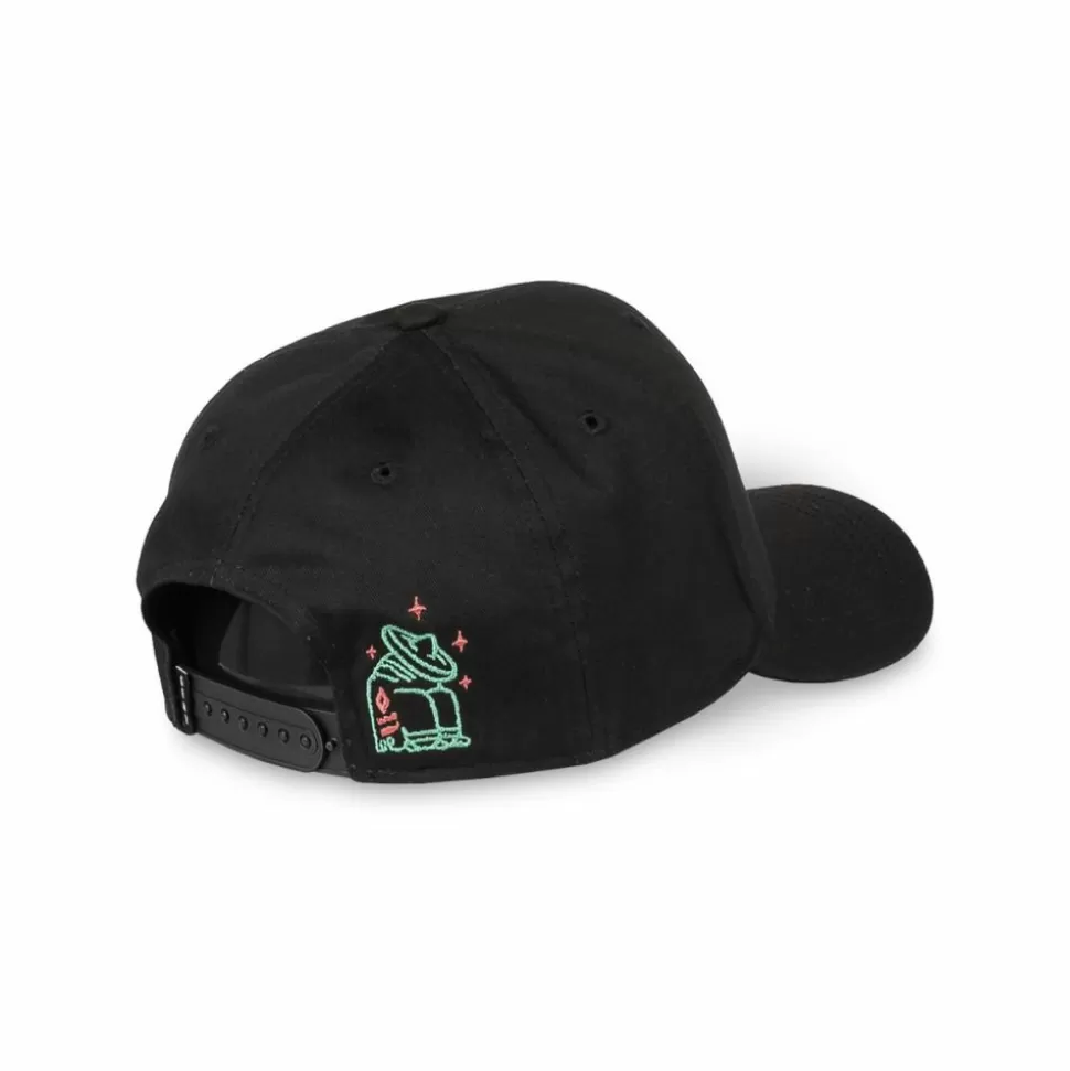 Head Wear*Grimey Gorra Causing Panic The Pride Curved Visor - Black - Ss24