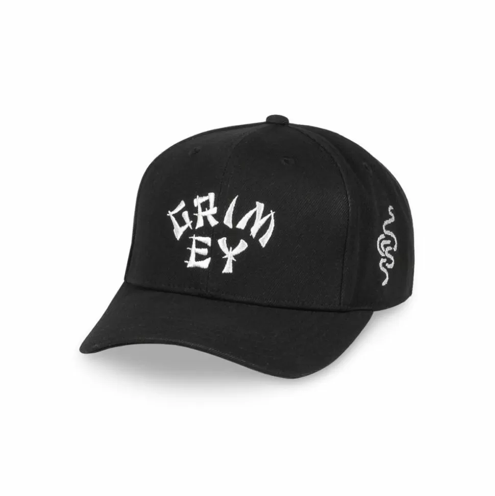 Head Wear*Grimey Gorra Lucky Dragon Curved Visor - Black - Ss24
