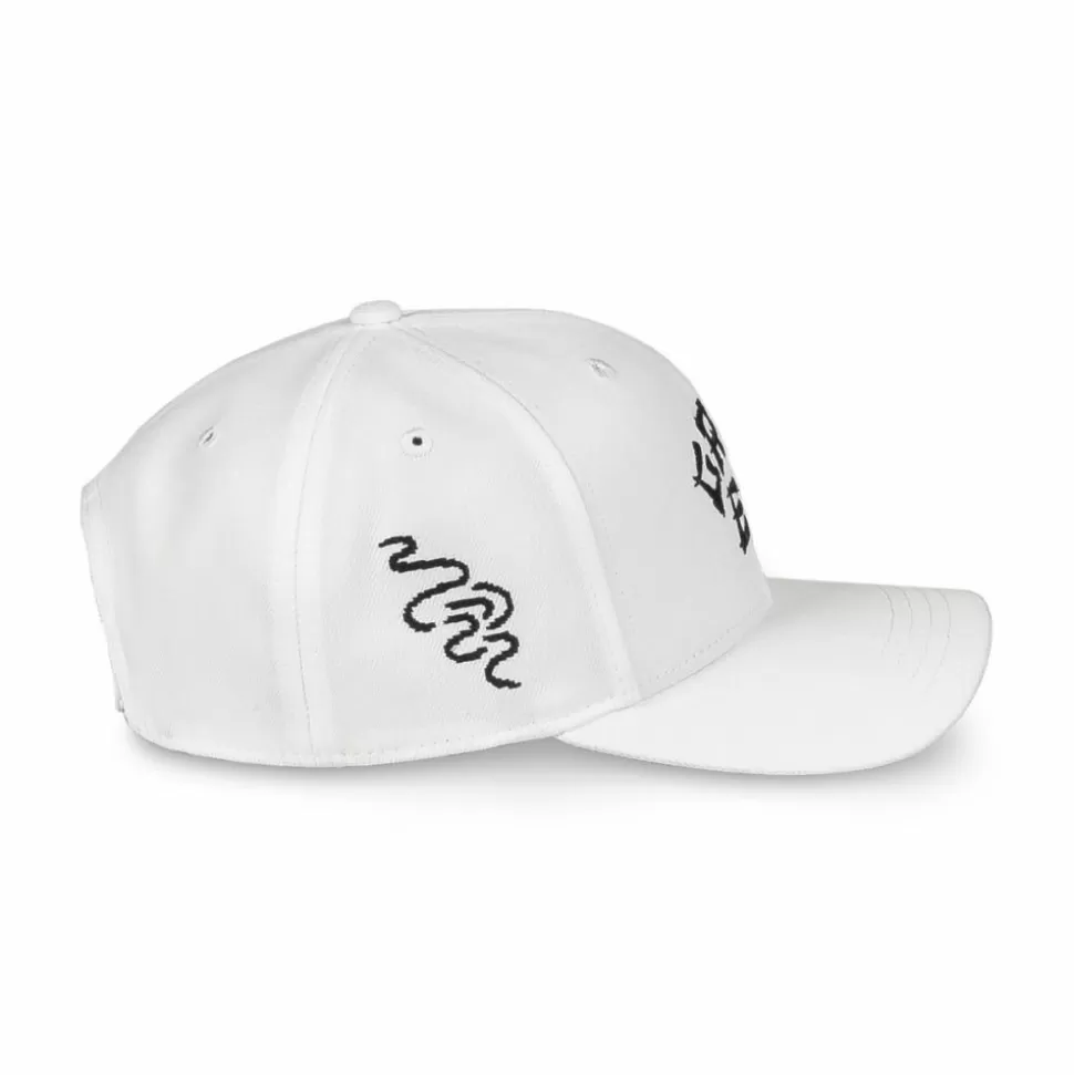 Head Wear*Grimey Gorra Lucky Dragon Curved Visor - White - Ss24