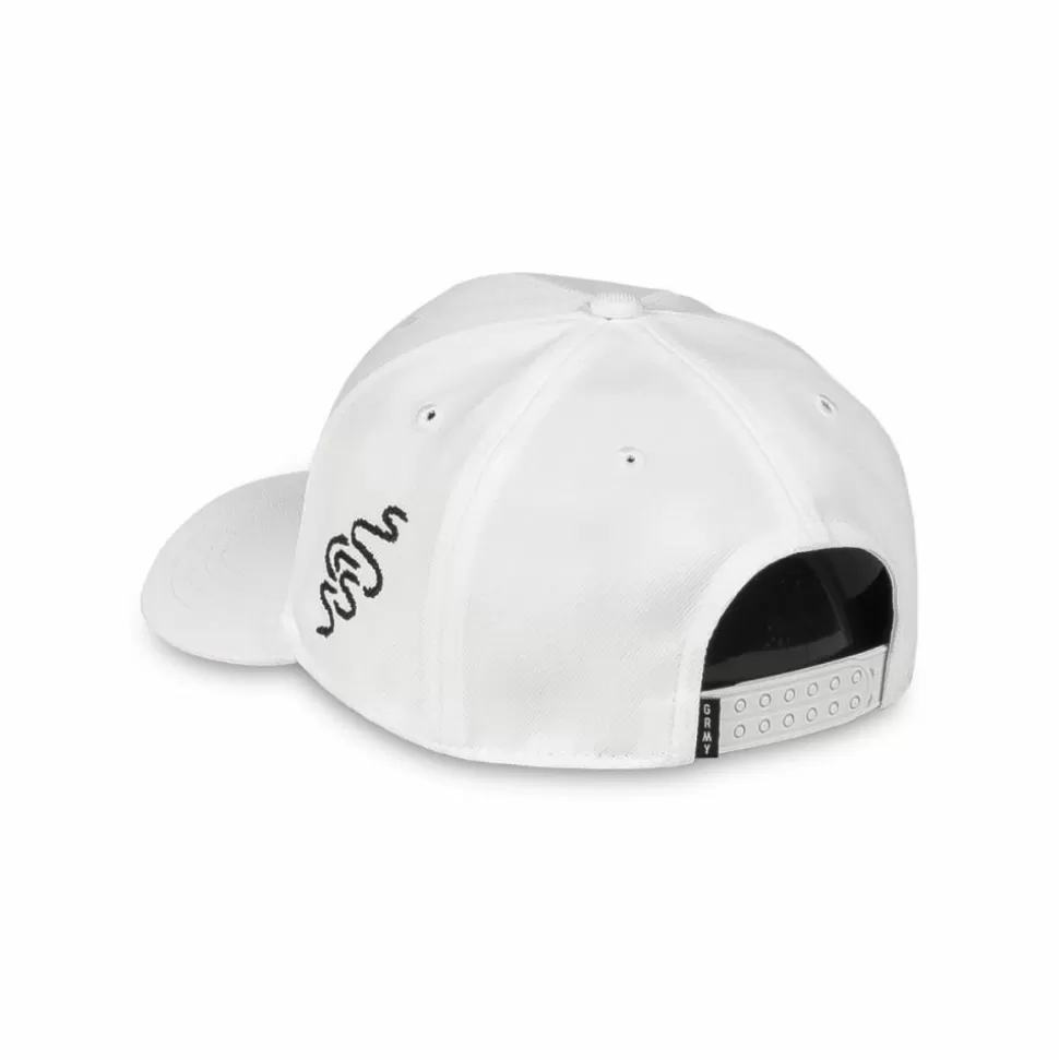 Head Wear*Grimey Gorra Lucky Dragon Curved Visor - White - Ss24