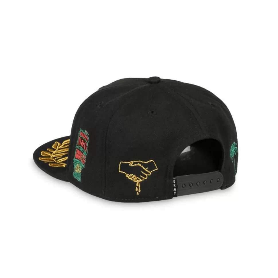 Head Wear*Grimey Gorra Mighty Harmonist Nautica X Grmy - Black - Ss24