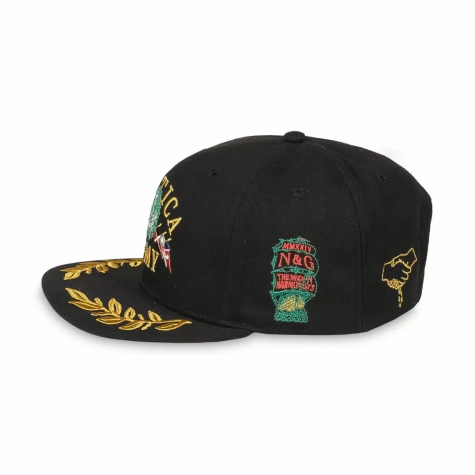 Head Wear*Grimey Gorra Mighty Harmonist Nautica X Grmy - Black - Ss24