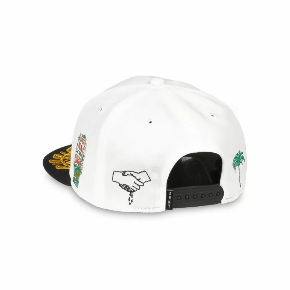Head Wear*Grimey Gorra Mighty Harmonist Nautica X Grmy - White - Ss24