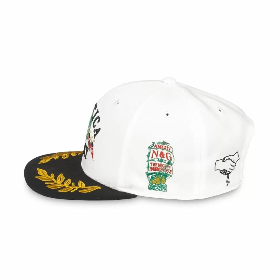 Head Wear*Grimey Gorra Mighty Harmonist Nautica X Grmy - White - Ss24