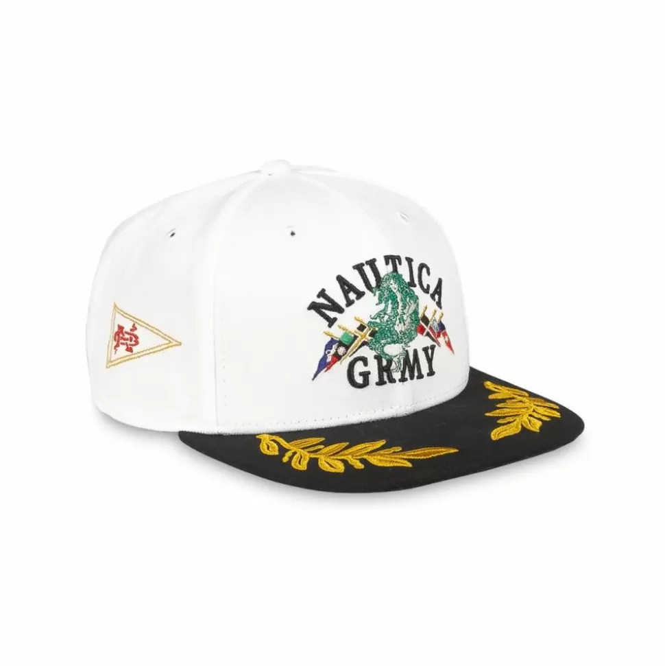 Head Wear*Grimey Gorra Mighty Harmonist Nautica X Grmy - White - Ss24