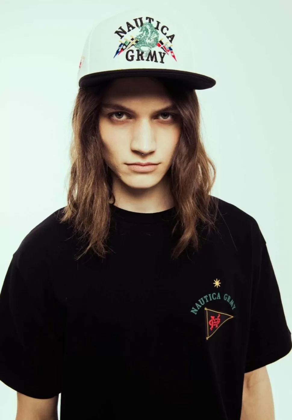 Head Wear*Grimey Gorra Mighty Harmonist Nautica X Grmy - White - Ss24