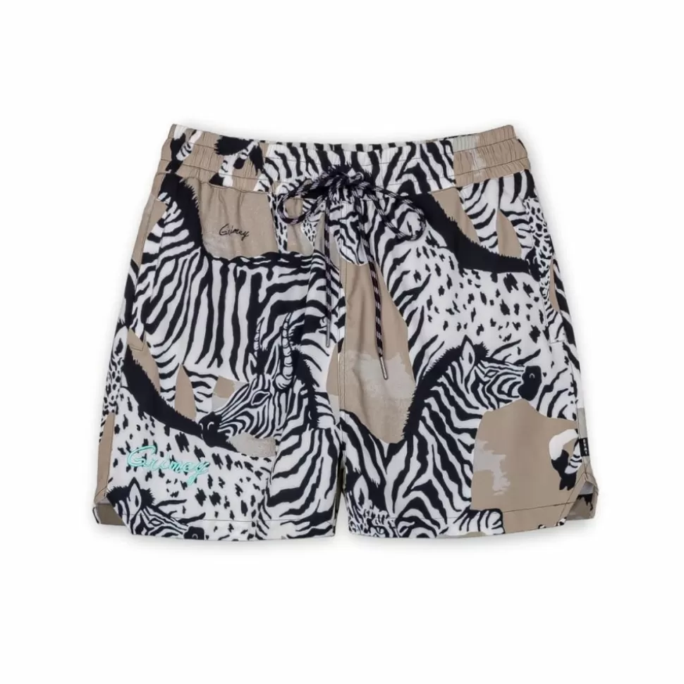 Swimwear*Grimey Animal Swimming Short - Copper - Summer 23