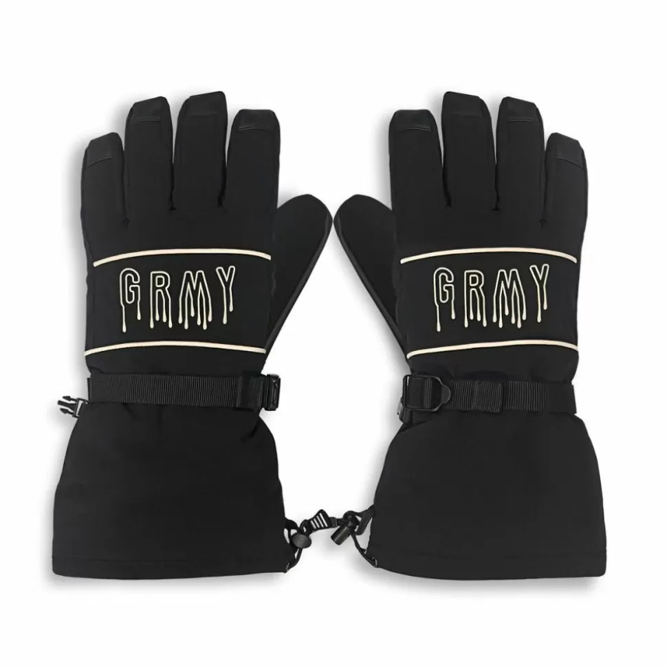 Misc*Grimey Back At You Gloves - Black - Fw23