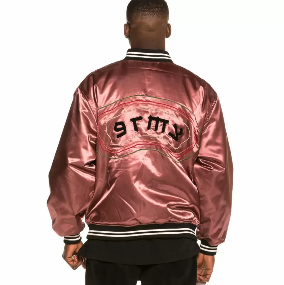 Jackets*Grimey Call Of Yore Reversible Satin Jacket Fw20 Black