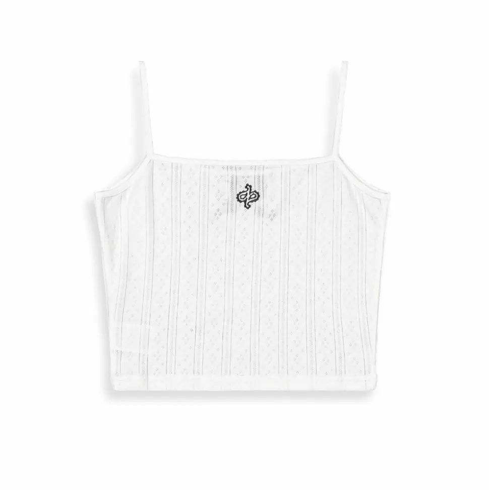 Tees & Tops*Grimey Causing Panic Girl Tank Top - White - Ss24