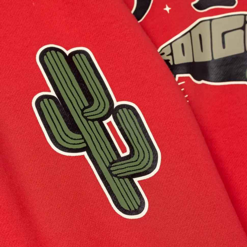 Organic*Grimey Causing Panic The Charleston Blvd Vintage Crewneck Red - Ss24